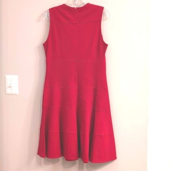 Eliza J Sleeveless Multi-tiered Fit & Flare Dress Sz 8 - Picture 3 of 10